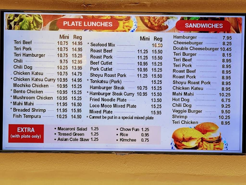 Grace's Inn Menu 5